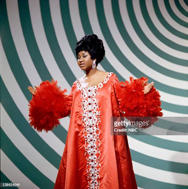 Aired 5/4/69 -- Pictured: Aretha Franklin