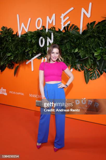 Jule Gölsdorf attends the Women On Top Awards at 20° Restobar on March 10, 2022 in Duesseldorf, Germany.
