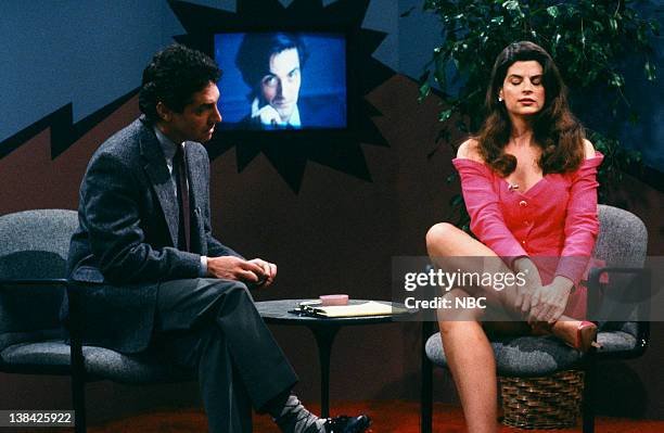 The Improbable Dream: Part 2" Episode 2 -- Air Date -- Pictured: Roger Rees as Robin Colcord, Kirstie Alley as Rebecca Howe