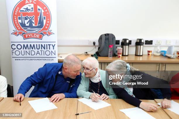 Football legend and The National Lottery Football Weekends Ambassador, Ally McCoist visits AFC Fylde to see how National Lottery players support is...