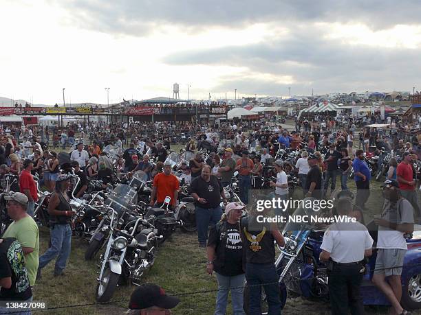 John McCain Campaign -- Pictured: Sturgis motorcycle rally supporting Senator John McCain in Sturgis, SD on August 4, 2008