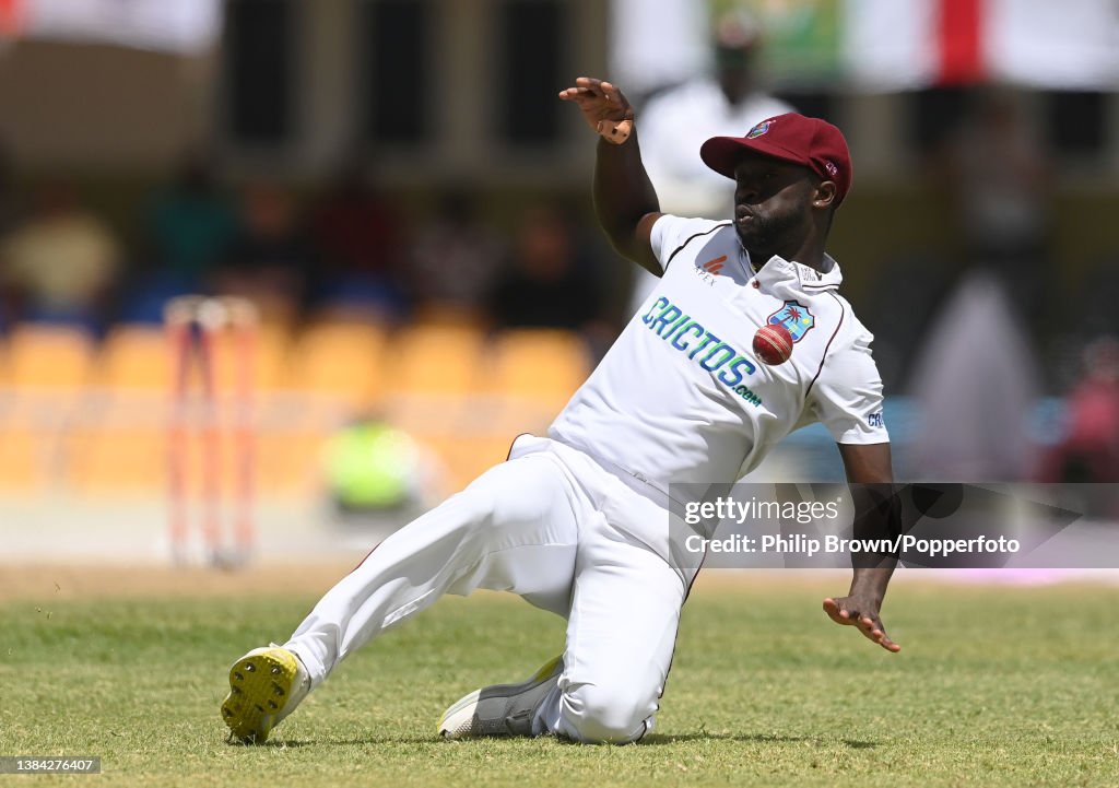 West Indies v England - 1st Test: Day Four
