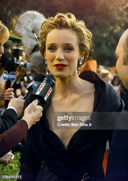 Kristin Scott Thomas at Academy Awards Show, March 23, 1997 in Los Angeles, California.