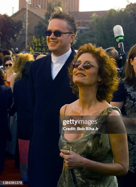 Susan Sarandon and Tim Robbins at Academy Awards Show, March 23, 1997 in Los Angeles, California.