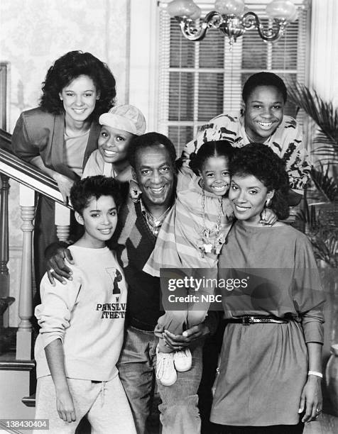 Season 2 -- Pictured: Sabrina Le Beauf as Sondra Huxtable Tibideaux, Tempestt Bledsoe as Vanessa Huxtable, Malcolm-Jamal Warner as Theodore 'Theo'...