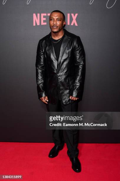 Ashley Walters attends the "Top Boy 2" World Premiere at Hackney Picturehouse on March 11, 2022 in London, England.