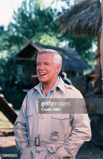 The Bend in the River: Part 1 & 2" Episode 2 & 3 -- Pictured: George Peppard as John 'Hannibal' Smith