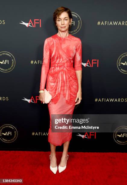 Julianne Nicholson attends the AFI Awards Luncheon at Beverly Wilshire, A Four Seasons Hotel on March 11, 2022 in Beverly Hills, California.