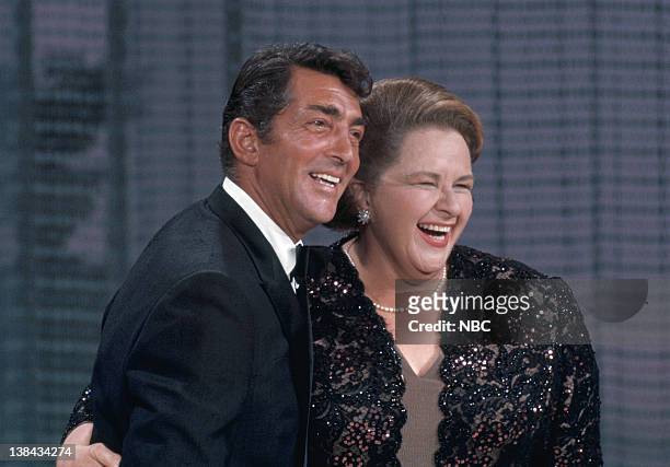 Florence Henderson / Kate Smith / Frank Fontaine / Bill Dana" Episode 6-- Pictured: Host Dean Martin, singer Kate Smith