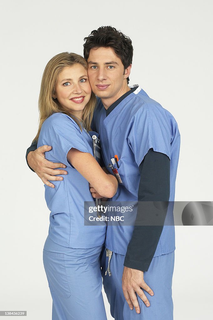 Elliot Ried Frick Sarah Chalke as Dr. Elliot Reid, Zach Braff as Dr. John 'J.D.' Dorian ...