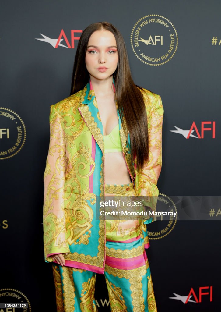 Dove Cameron attends the AFI Awards Luncheon at Beverly Wilshire, A