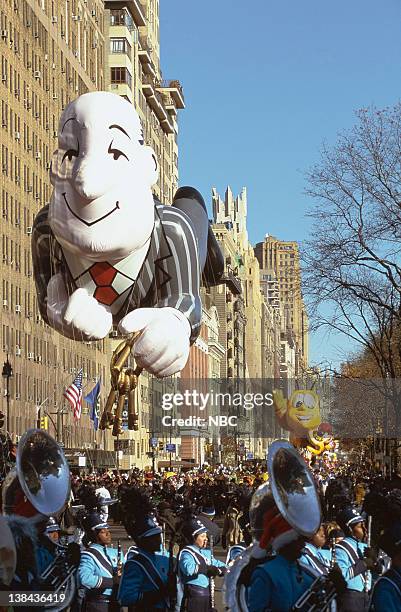 Pictured: Ask Jeeves balloon during the 2000 Macy's Thanksgiving Day Parade