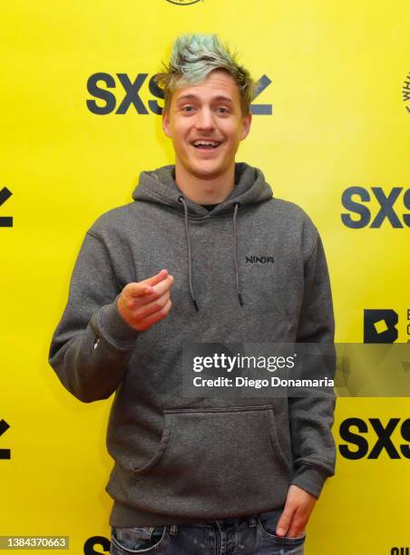 Tyler Blevins attends 'Beyond Gaming Ninja on the Future of Entertainment' during the 2022 SXSW Conference and Festivals at Austin Convention Center...