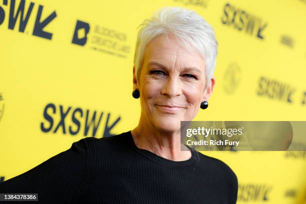 Jamie Lee Curtis attends the opening night premiere of "Everything Everywhere All At Once" during the 2022 SXSW Conference and Festivals at The...