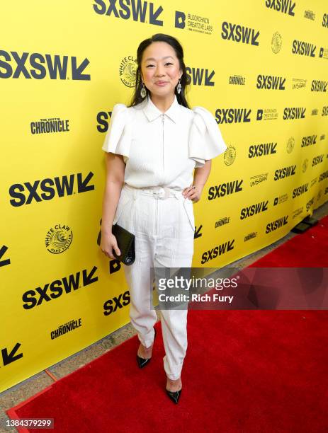 Stephanie Hsu attends the opening night premiere of "Everything Everywhere All At Once" during the 2022 SXSW Conference and Festivals at The...