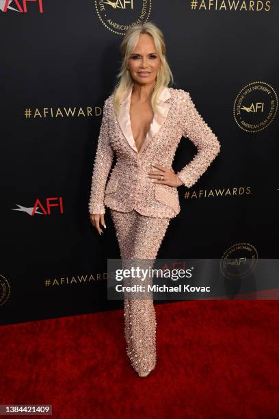 Kristin Chenoweth attends the AFI Awards Luncheon at Beverly Wilshire, A Four Seasons Hotel on March 11, 2022 in Beverly Hills, California.