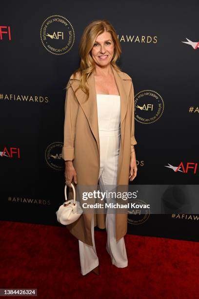 Connie Britton attends the AFI Awards Luncheon at Beverly Wilshire, A Four Seasons Hotel on March 11, 2022 in Beverly Hills, California.