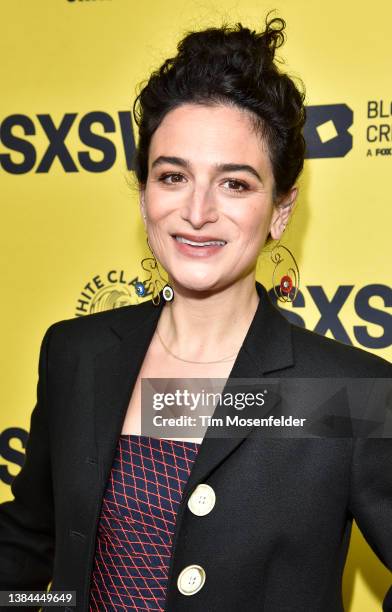 Jenny Slate attends the premiere of "Everything Everywhere All At Once" during the 2022 SXSW Conference and Festival - Day 1 at the Paramount Theatre...