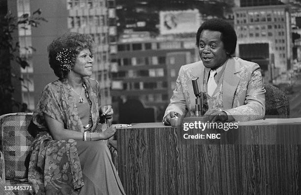 Pictured: Singer Minnie Riperton during interview with guest host Flip Wilson on August 24,1976