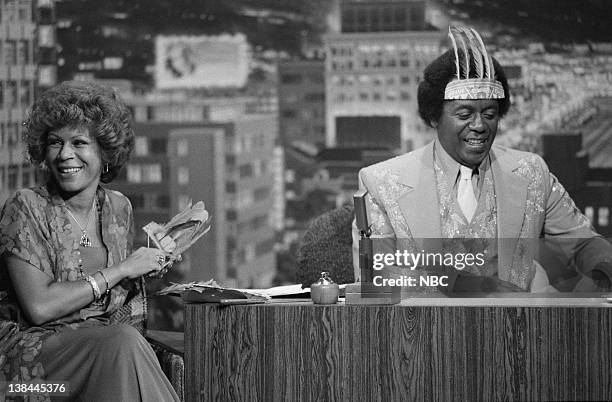 Pictured: Singer Minnie Riperton during interview with guest host Flip Wilson on August 24,1976