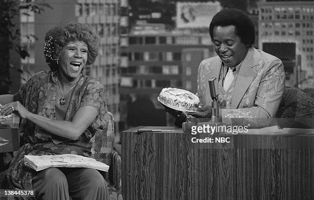 Pictured: Singer Minnie Riperton during interview with guest host Flip Wilson on August 24,1976