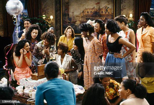 Save the Best for Last" pt. 1 Episode 24 -- Aired 5/14/92 -- Pictured: Jasmine Guy as Whitley Marion Gilbert Wayne, Cree Summer as Winifred 'Freddie'...