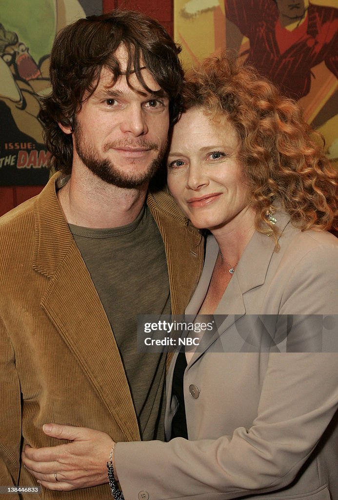 Actor Matthew John Armstrong and actress Ashley Crow arrive at the