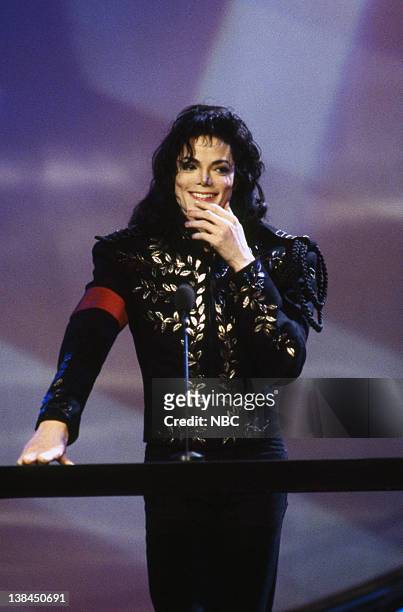 Aired -- Pictured: Singer Michael Jackson