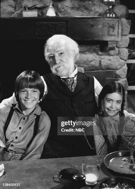 Uncle Jed" Episode 15 -- Aired 2/1/82 -- Pictured: Jason Bateman as James Cooper Ingalls, E.J. AndrT as Uncle Jed Cooper, Missy Francis as Cassandra...