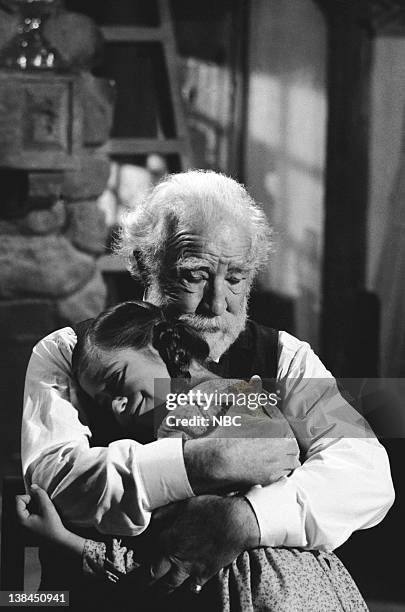 Uncle Jed" Episode 15 -- Aired 2/1/82 -- Pictured: Missy Francis as Cassandra Cooper Ingalls, E.J. AndrT as Uncle Jed Cooper