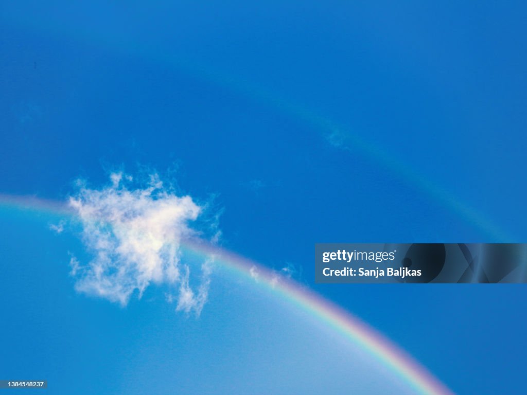 Real view of Double Rainbow