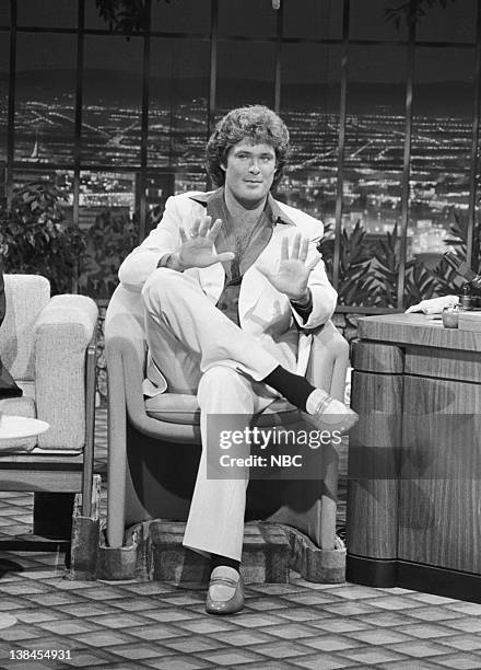 Air Date -- Pictured: Actor David Hasselhoff on September 23, 1983