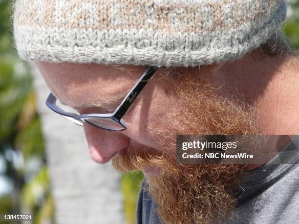 Bill Archer Rescue -- Pictured: Bill Archer rescued after his 39 foot sailboat, Alchemy, started to sink after taking on water. The crew of nearby...