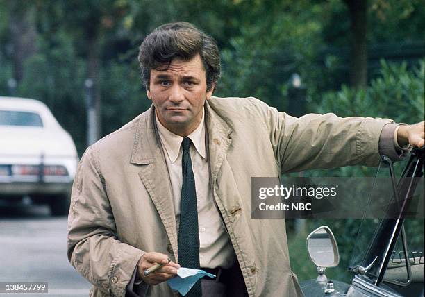 By Dawn's Early Light" Episode 3 -- Aired 10/27/74 Pictured: Peter Falk as Lt. Columbo