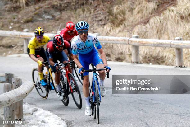 Simon Yates of United Kingdom and Team Bikeexchange - Jayco cmduring the 80th Paris - Nice 2022, Stage 7 a 155,5km stage from Nice to Col de Turini...