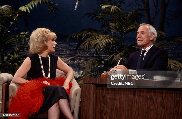 Joan Rivers Interview 217 Joan Rivers And Johnny Carson Photos & High Res Pictures - Getty Images