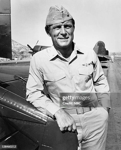 Devil in the Slot" Episode 17 -- Aired 1/25/77 -- Pictured: Robert Conrad as Maj. Greg 'Pappy' Boyington