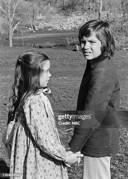 The Lost Ones: Part 2" Episode 22 -- Aired 5/11/81 -- Pictured: Missy Francis as Cassandra Cooper Ingalls, Jason Bateman as James Cooper Ingalls