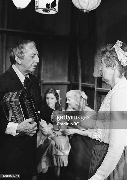 Dance with Me" Episode 17 -- Aired 1/22/79 -- Pictured: Ray Bolger as Toby Noe, Eileen Heckart as Amanda Cooper Melissa Gilbert as Laura Elizabeth...