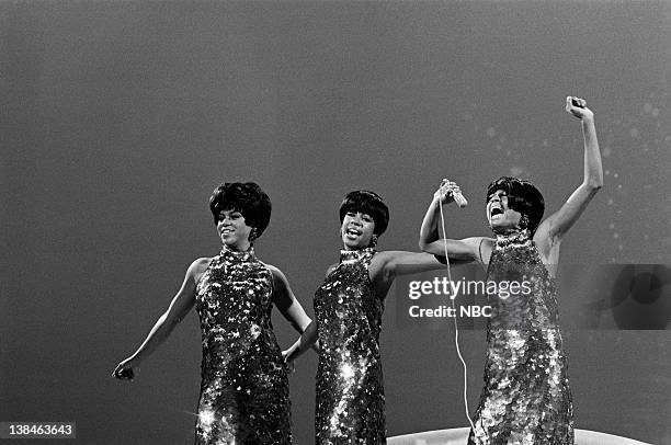 Pictured: The Supremes Cindy Birdsong, Mary Wilson, Diana Ross