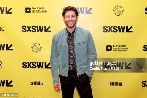 Jensen Ackles attends '“The Boys” are Back! Inside Prime Video's Hit Series' during the 2022 SXSW Conference and Festivals at Austin Convention...