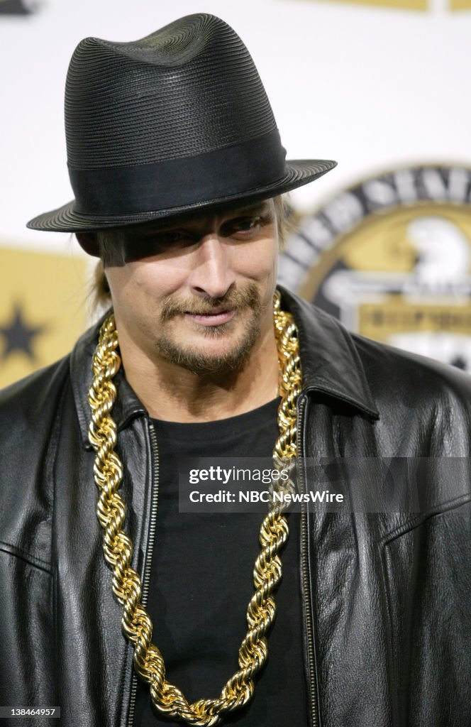 Famous Rapper In 2008 NBC News -- 2008 VH1 Hip Hop Honors -- Pictured: Rapper Kid Rock ...