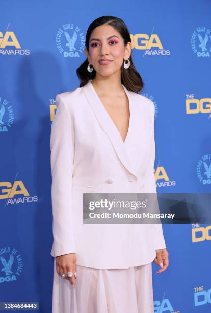 Stephanie Beatriz attends the 74th Annual Directors Guild Of America Awards at The Beverly Hilton on March 12, 2022 in Beverly Hills, California.