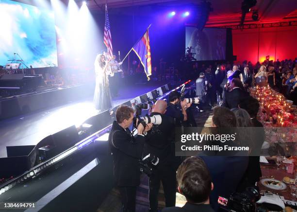 Vonzell Solomon performs onstage during Inaugural Gateway Celebrity Fight Night on March 12, 2022 in Phoenix, Arizona.