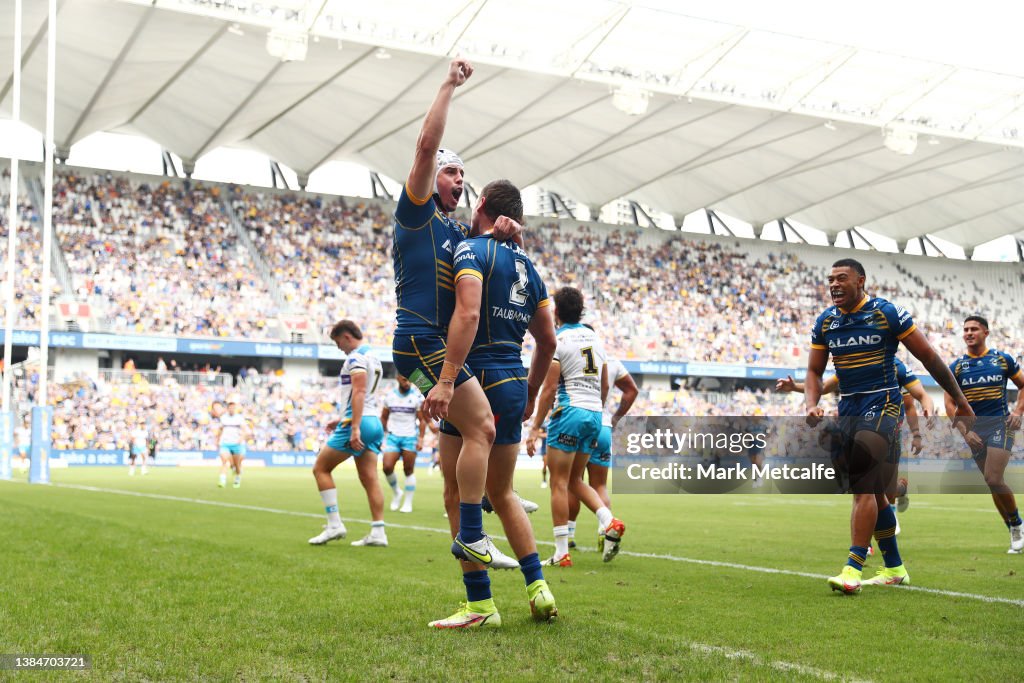 NRL Rd 1 - Eels v Titans