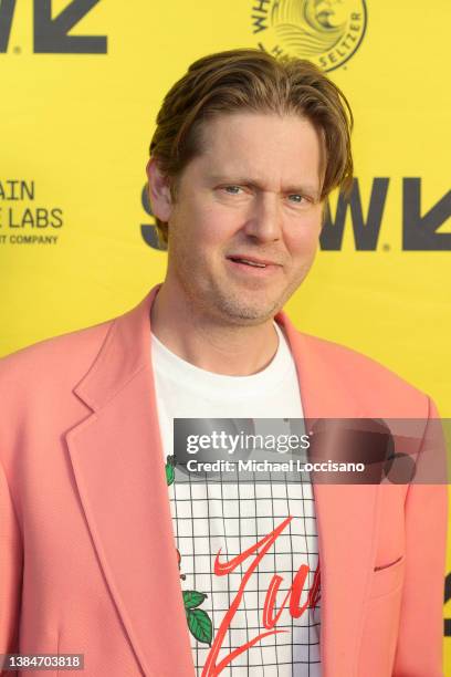 Tim Heidecker attends the "Spin Me Round" premiere during the 2022 SXSW Conference and Festivals at ZACH Theatre on March 12, 2022 in Austin, Texas.