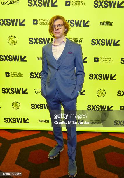 Gabriel Rush attends "Linoleum" Premiere during the 2022 SXSW Conference and Festivals at Alamo Drafthouse South Lamar on March 12, 2022 in Austin,...