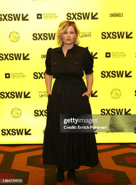 Elisha Cuthbert attends "The Cellar" Premiere during the 2022 SXSW Conference and Festivals at Alamo Drafthouse Cinema South Lamar on March 12, 2022...