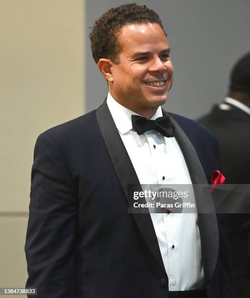 Andrew Young III attends Ambassador Andrew Young's 90th Birthday Celebration at Georgia World Congress Center on March 12, 2022 in Atlanta, Georgia.