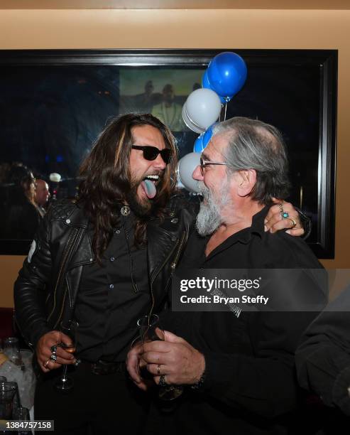 Television personality/actor Justin Brescia celebrates his birthday at Sapphire Las Vegas Gentlemen’s Club on March 12, 2022 in Las Vegas, Nevada.